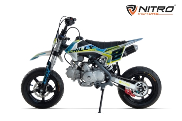 Nitro Motors 125cc Dirtbike CHILLY UX URX 12/12 Kick und E-Start